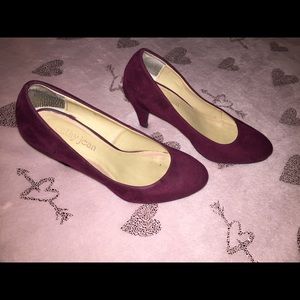 Burgundy Heels